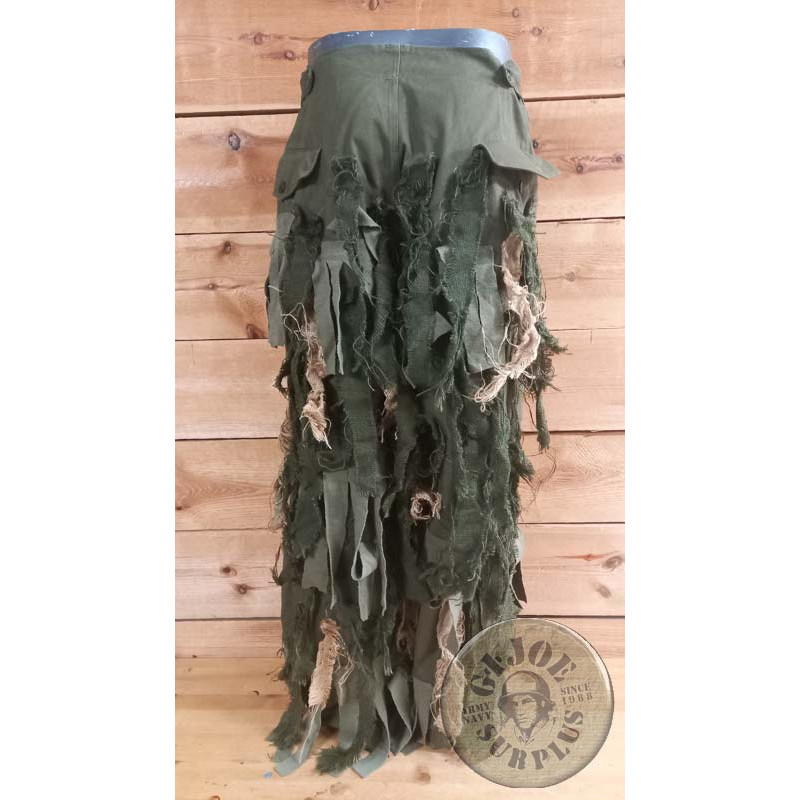 ONE PIECE!!! DUTCH ARMY OLIVE GREEN "SNIPER" HEAVYWEIGHT TROUSERS AS NEW
