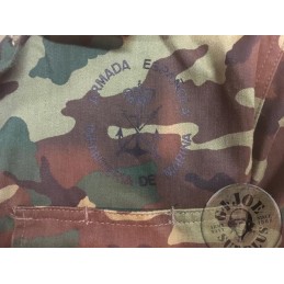 CHAQUETILLA INFANTERIA DE MARINA ESPAÑA ALGODON CAMUFLAJE BOSCOSO USADAS