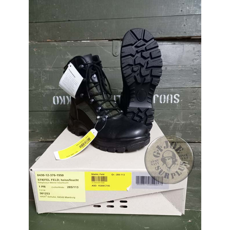 BOTAS ORIGINALES JUNGLA "HAIX AIRPOWER" EJERCITO ALEMANIA NUEVAS
