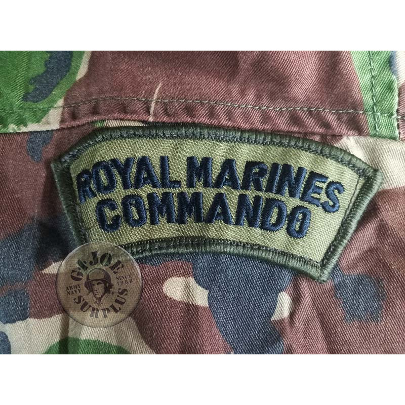 PEGAT TAB "ROYAL MARINES COMMANDO" VERD OLIVA