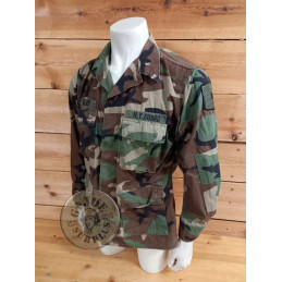 CHAQUETILLA BDU WOODLAND RIPSTOP "NEW YORK GUARD" MEDIUM REGULAR