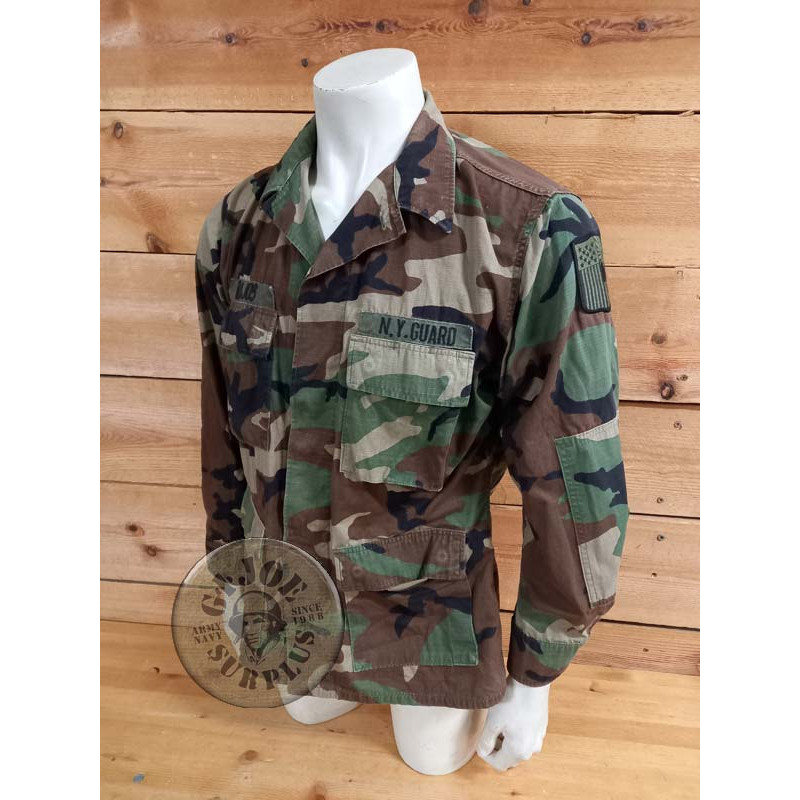 JAQUETA BDU WOODLAND NY GUARD MEDIUM REGULAR