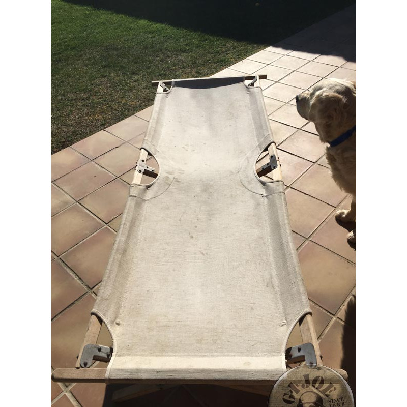 ITALIAN ARMY VINTAGE CAMP BEDS USED