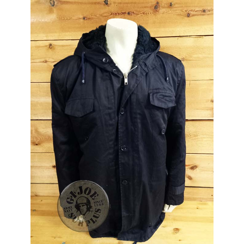 GERMAN GOVERNAMENT BLUE WORK PARKA NEW/AS NEW