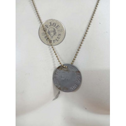 copy of CHAPAS IDENTIFICACION "DOG TAG" U.S. PERSONALIZADA 5 LÍNEAS