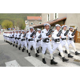 BOINES "CHAUSSEUR ALPINS" FRANÇA COLOR BLANC M1947/51NOVES