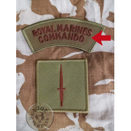 PEGAT TAB "ROYAL MARINES COMMANDO" DESERT NOUS