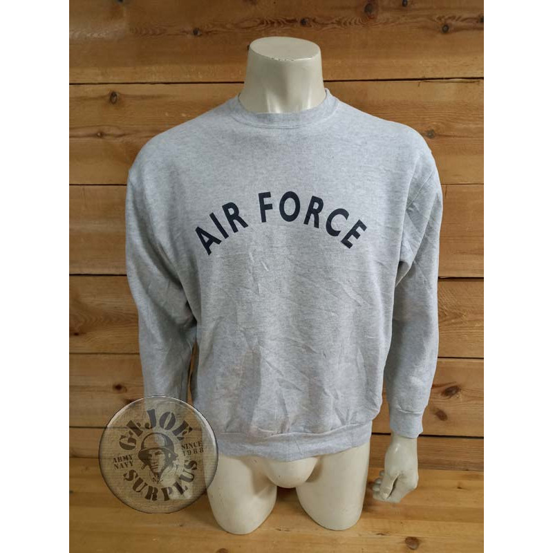 JUST AT OUR SHOP!!! US AIR FORCE PT UNIFORM SWEATSHIRT USED