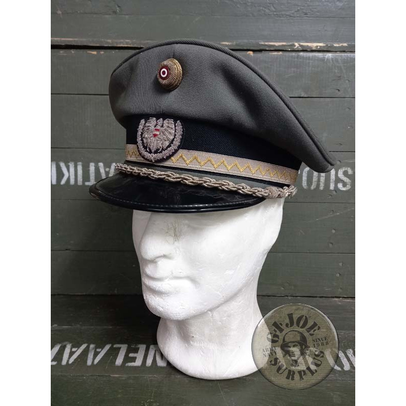 GORRAS PLATO OFICIALES EJERCITO AUSTRIA
