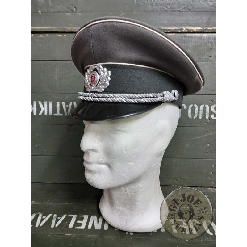 EAST GERMAN OFFICERS ARMY CAP NEW
