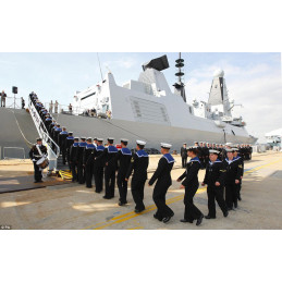CAPELL MARINER BRITANIC "ROYAL NAVY" USATS PEÇA UNICA!!! CAPELL MARINER BRITANIC "HMS HERON"