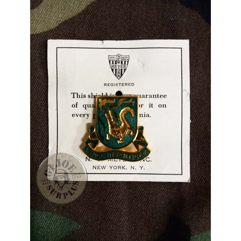 INSIGNIA HERALDICA US ARMY "325TH TANK BATALLION" VINTAGE