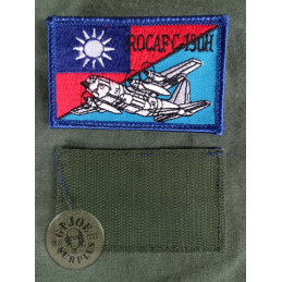 PEGATS VELCRO PILOTS C-130 HERCULES AVIACIO TAIWAN