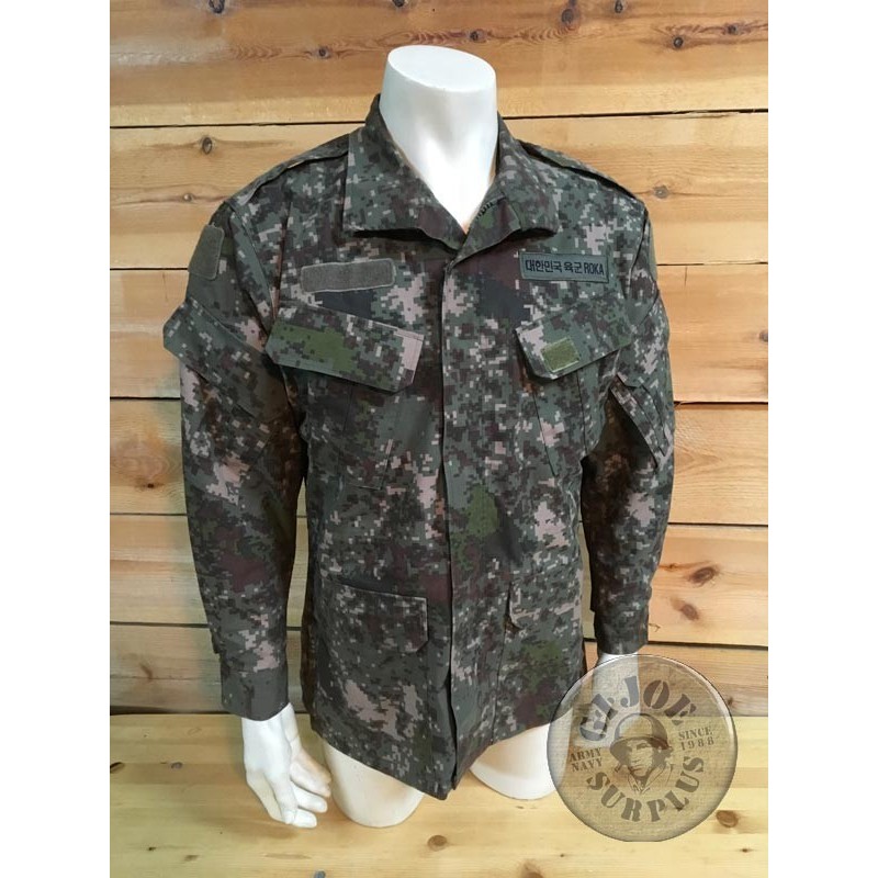 CHAQUETA TIPO M65 CAMO DIGITAL EJERCITO KOREA DEL SUR /PIEZA UNICA