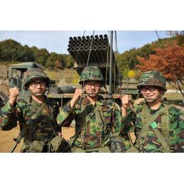 KOREA!!! GORRAS VISERA CAMO "TONGHAB" ROKA KOREA NUEVAS