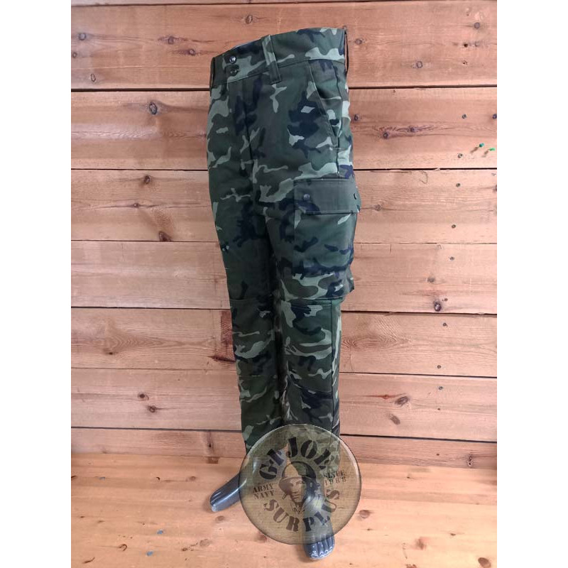 PANTALONES INVERNALES ACOLCHADOS ESPAÑA CAMUFLAJE BOSCOSO COMO NUEVOS