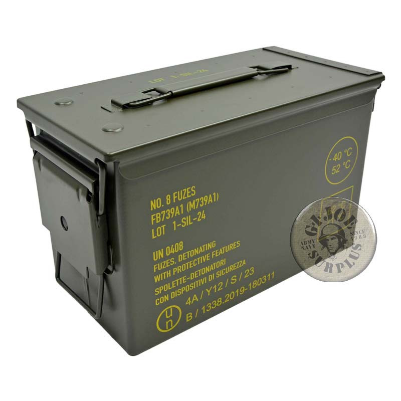 CAL 50 NATO AMMO BOX AS NEW