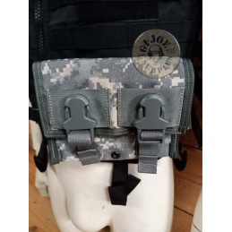 FUNDAS 3XCARGADORES M4 EQUIPO MOLLE II US ARMY CAMO AT DIGITAL NUEVAS