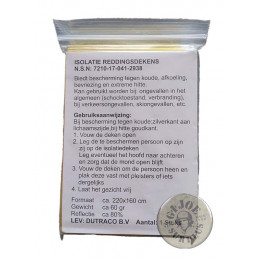 DUTCH ARMY EMERGENCY PONCHO NEW