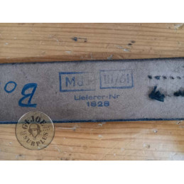EAST GERMAN ARMY STRAPS 1st MODEL MODEL BRAND NEW EAST GERMAN LEATHER STRAPS MODEL??