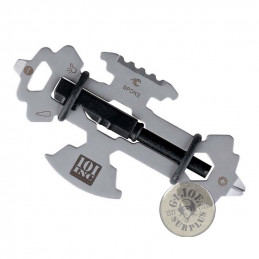 SURVIVAL TOOL BASIC HERRAMIENTA BASICA DE SUPERVIVENCIA URBANA NEGRO