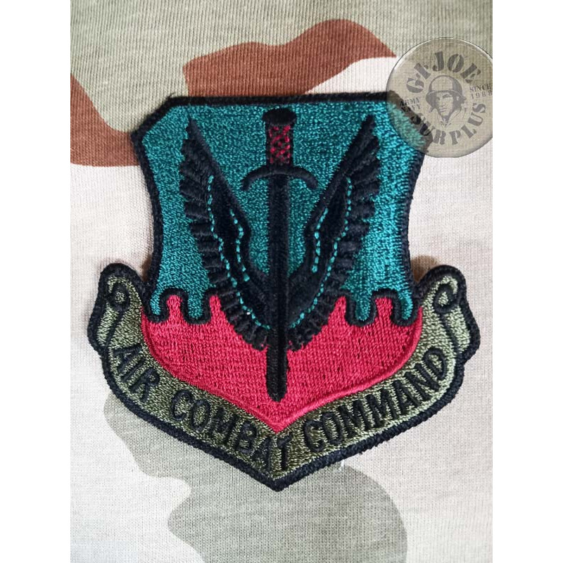 PEGATS USAF ORIGINAL "AIR COMBAT COMMAND"