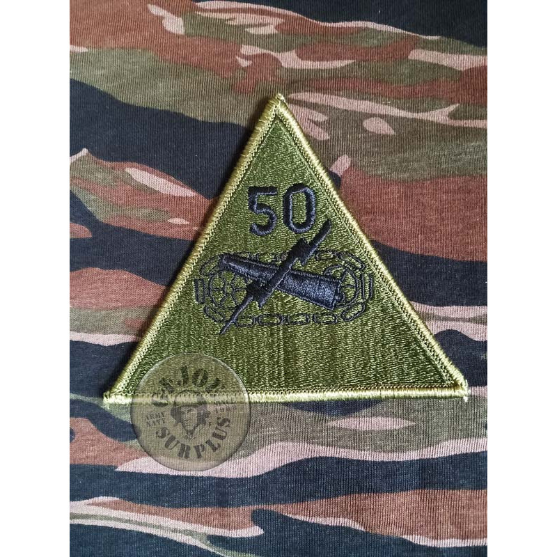 PEGAT GUARDIA NACIONAL "50th ARMOURED DIVISION NEW JERSEY"