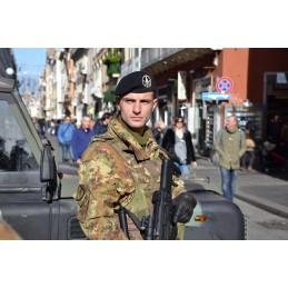 CHAQUETILLAS COMBATE CAMO VEGETATO EJERCITO ITALIA USADAS