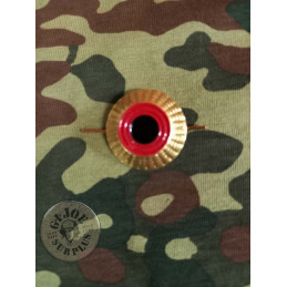 INSIGNIA METALICA "KOKARDA" TROPA EJERCITO ALEMANIA DEL ESTE NUEVAS