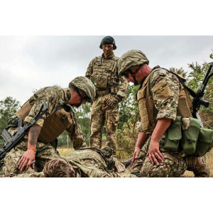 UKRANIAN-BRITISH FORCES "OPERATION INTERFLEX" TRANSLATOR PATCHES SET