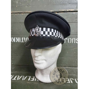 GORRES PLAT POLICIA BRITANIC METROPOLITA USADES GORRES PLAT POLICIA ESCOCIA USADES
