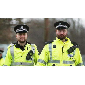 GORRES PLAT POLICIA BRITANIC METROPOLITA USADES GORRES PLAT POLICIA ESCOCIA USADES