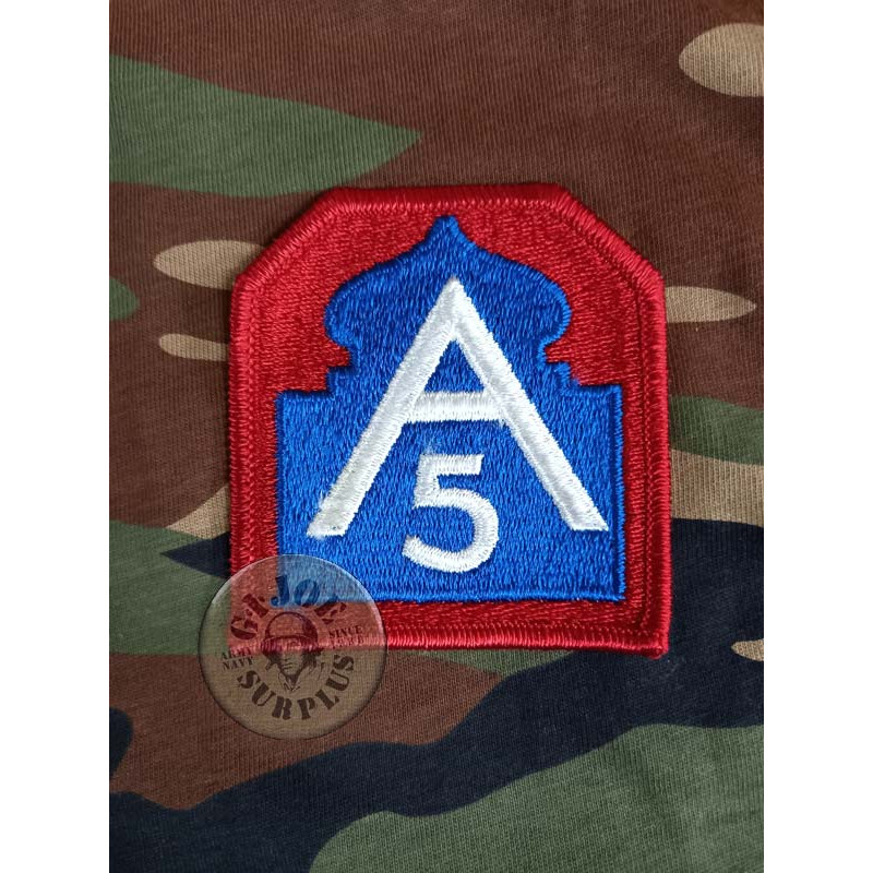 PEGATS US ARMY "5TH ARMY NORTH"