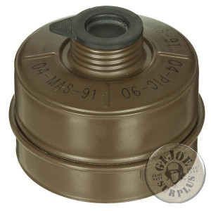 GAS MASK FILTERS POLISH ARMY UNIVERSAL THREAD NEW