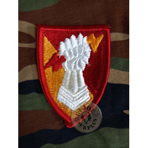 PEGAT US ARMY "38TH ARTILLERY BRIGADE" TOT COLOR NOUS