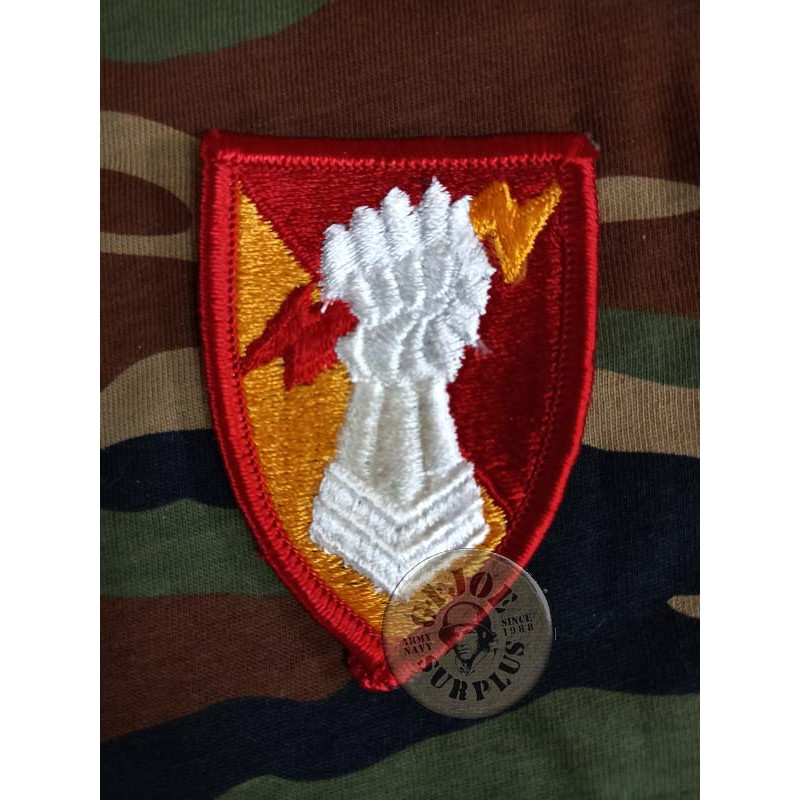 PEGAT US ARMY "38TH ARTILLERY BRIGADE" TOT COLOR NOUS