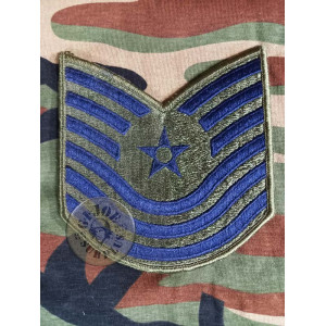 GALONS "MASTER SERGEANT" US AIR FORCE BLAU GALONS "MASTER SERGEANT" US AIR FORCE VERDE OLIVA