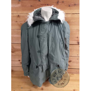 PARKA N3B US AIR FORCE EXTREME COLD WEATHER MEDIUM USAT /PEÇA DE COLLECIO