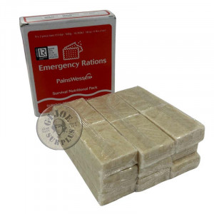 PACK 18 RACIONES EMERGENCIA "PAINS WESSEX SURVIVAL RATIONS"