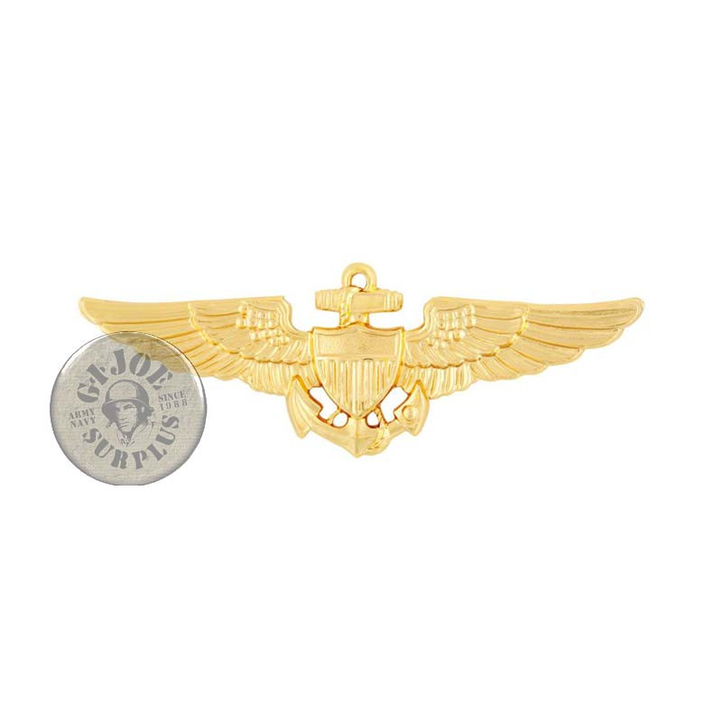 INSIGNIA METAL.LICA PILOT US NAVY
