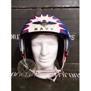 ONE PIECE!!! US NAVY GENUINE PILOT HELMET