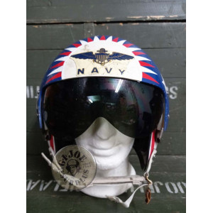 ONE PIECE!!! US NAVY GENUINE PILOT HELMET