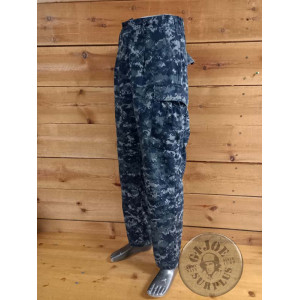PANTALONES  NWU US NAVY CAMO DIGITAL AZUL NUEVOS