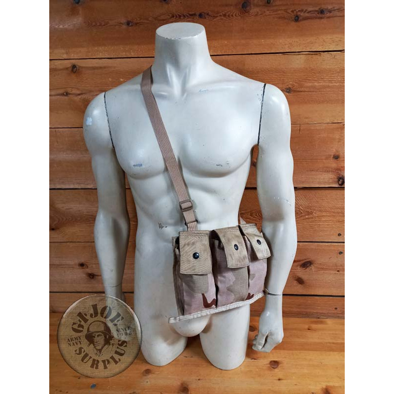 BOSSA DE CARREGADORS US ARMY MOLLE-II DESERT CAMO COM NOVES