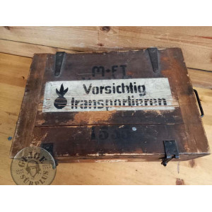 CAJAS MADERA GRANDE 63x40x30 EJERCITO ALEMANIA
