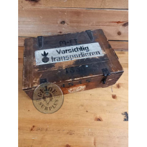 CAJAS MADERA GRANDE 63x40x30 EJERCITO ALEMANIA