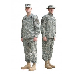 US ARMY ACU UNIFORM AT DIGITAL USED /CAP