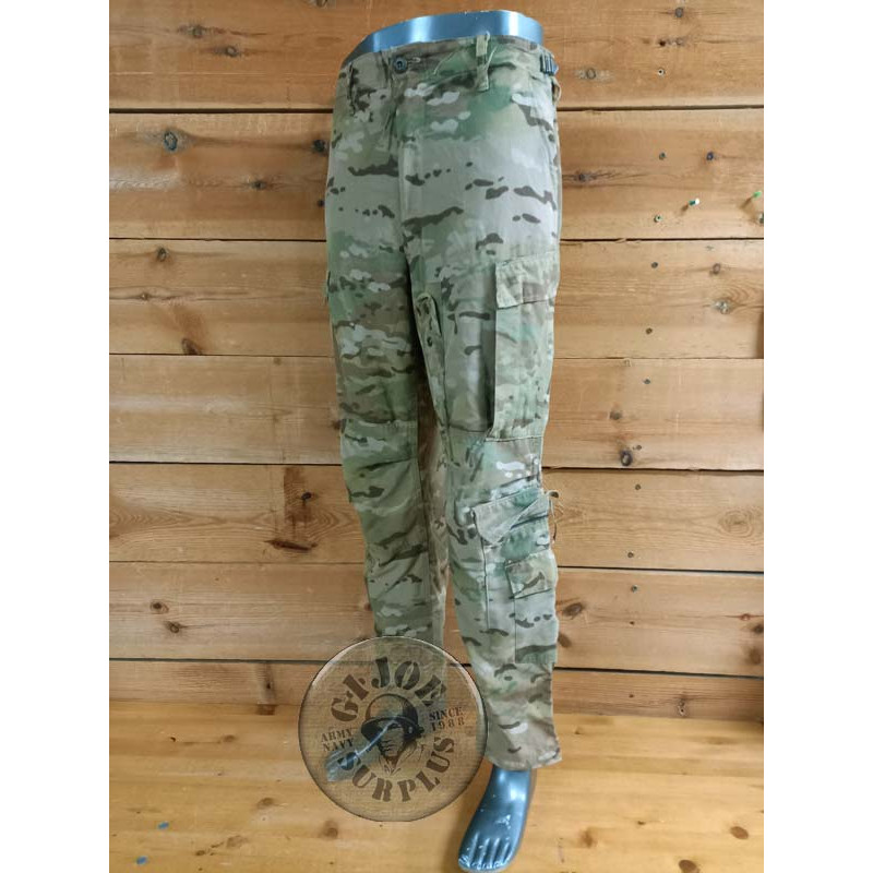 US ARMY "NOMEX HELICOPTERS TAC" MULTICAM CAMO TROUSER USED