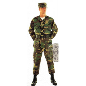 CHAQUETILLAS BDU ORIGINALES US ARMY "ALGODON" WOODLAND NUEVAS