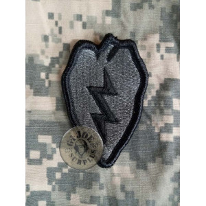 PEGATS VELCRO US ARMY "25TH INFANTRY DIVISION" UNIFORMITAT ACU AT DIGITAL CAMO